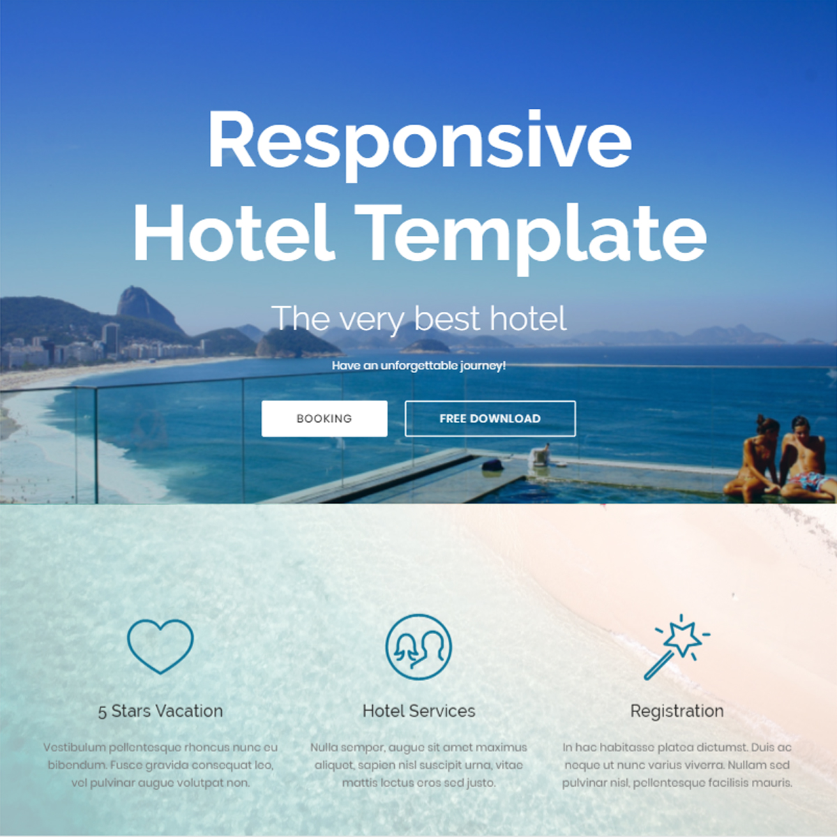 HTML Bootstrap Hotel Themes