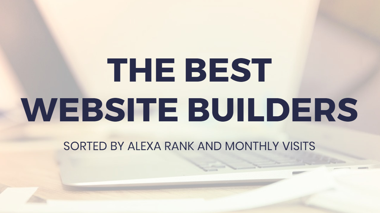  Most suitable  Web Site Builders